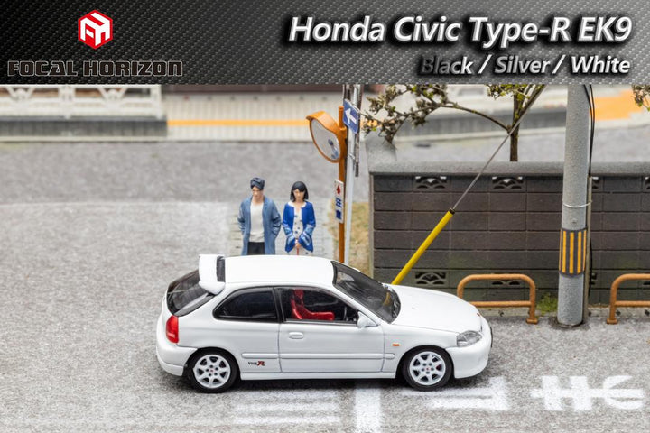 Focal Horizon 1:64 Honda Civic Type-R EK9 White