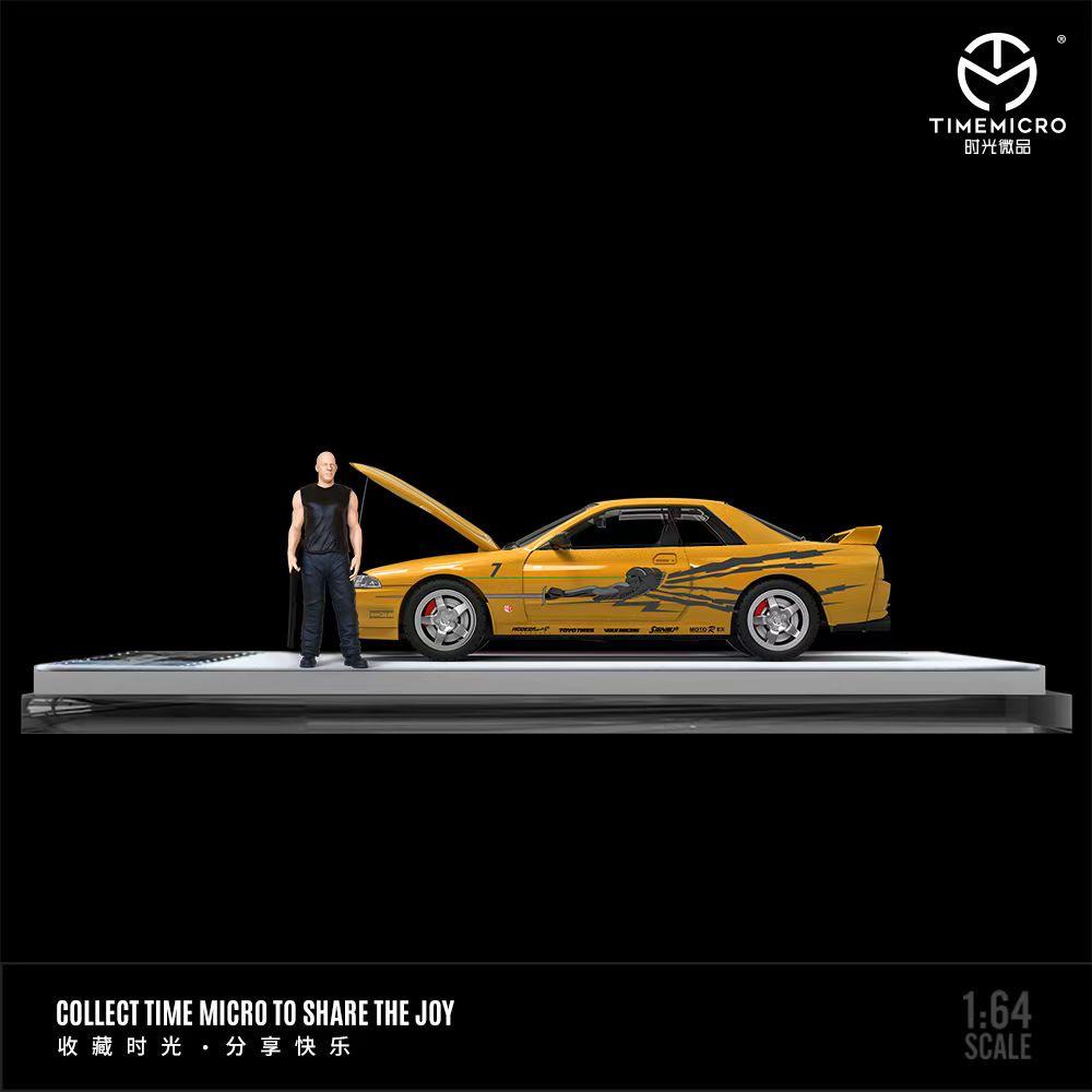 [Preorder] TimeMicro 1:64 Nissan Skyline GTR R32 Yellow