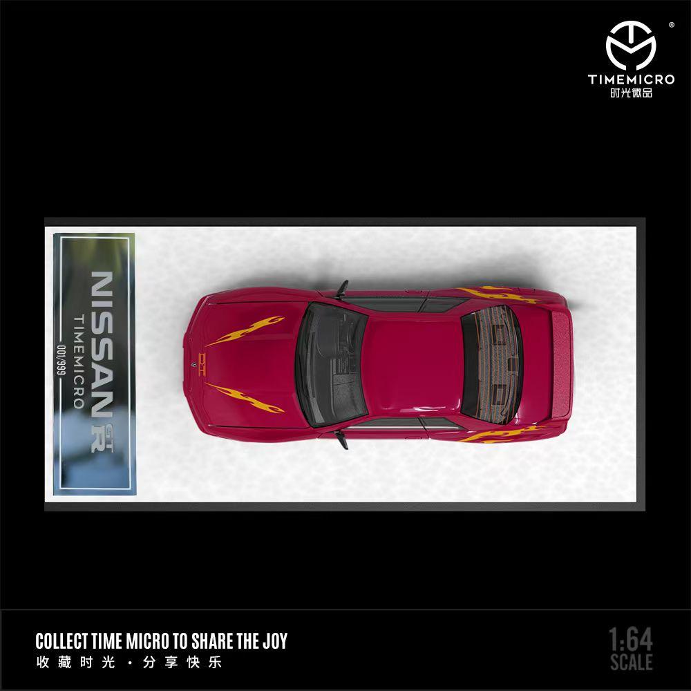 [Preorder] TimeMicro 1:64 Nissan Skyline GTR R32 Wine Red
