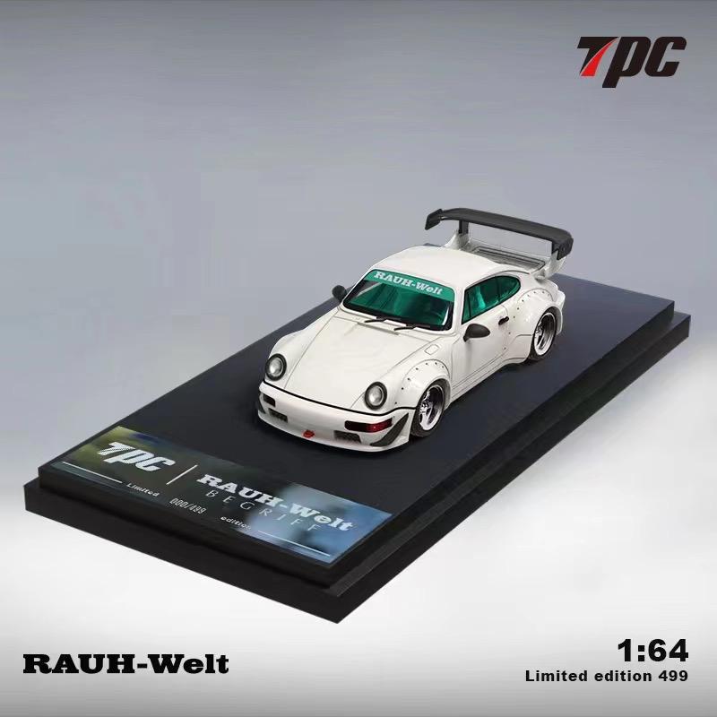 TPC 1:64 Porsche RWB 911 964 GT Wing Green