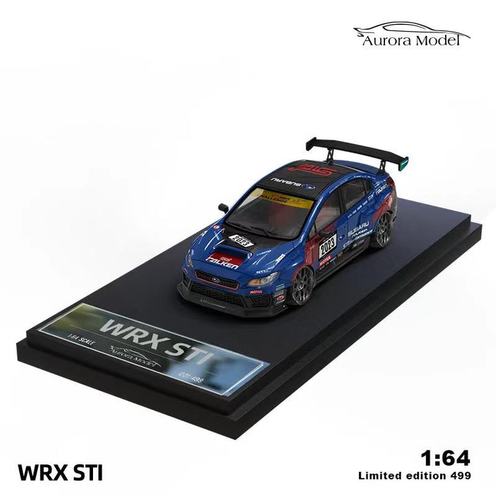 Aurora Model 1:64 Subaru WRX STI NBR Challenge Edition