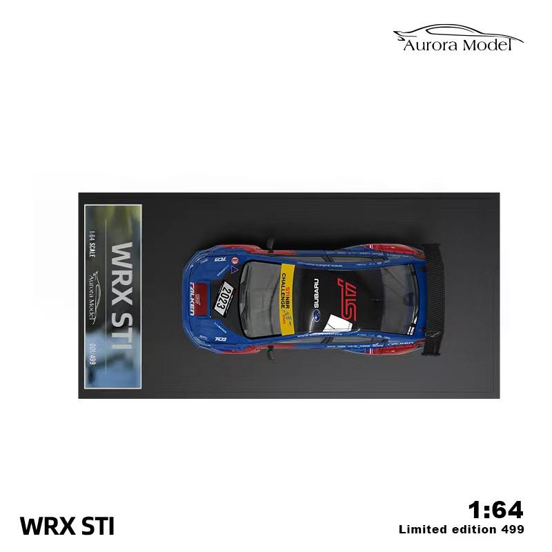 [Preorder] Aurora Model 1:64 Subaru WRX STI NBR Challenge Edition