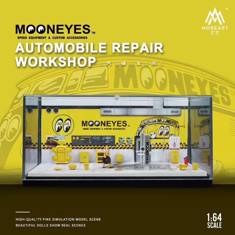 MoreArt 1:64 Moon Eye Automobile Repair Workshop MO901203