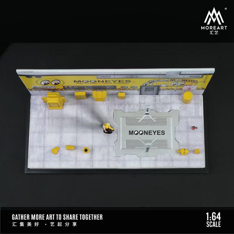 MoreArt 1:64 Moon Eye Automobile Repair Workshop