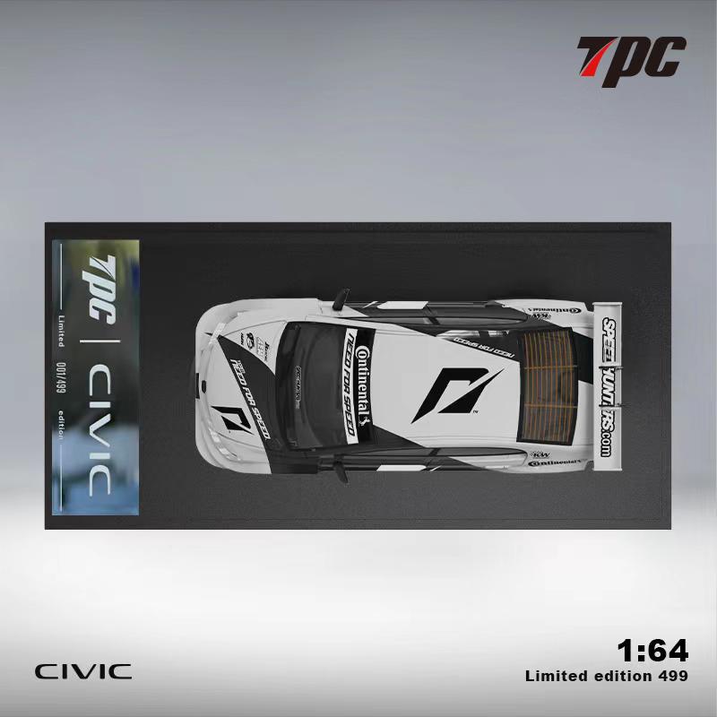 [Preorder] TPC 1:64 Honda Civic FD2 NFS White
