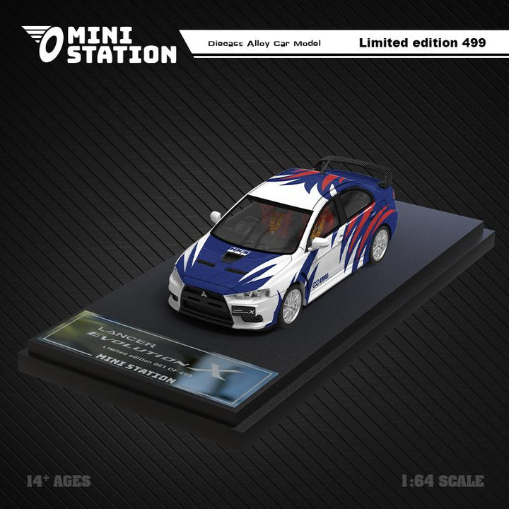 Mini Station 1:64 Need For Speed Blacklist #9 Mitsubishi Lancer Evolution