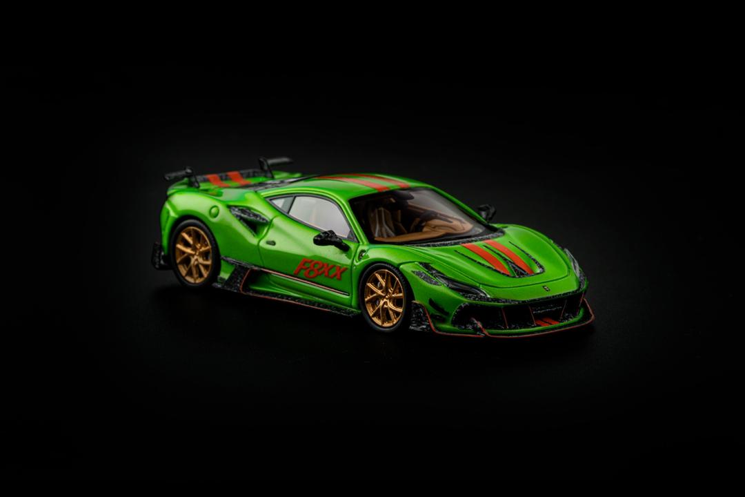 FuelMe 1:64 Ferrari F8 Tributo Mansory F8XX - Green