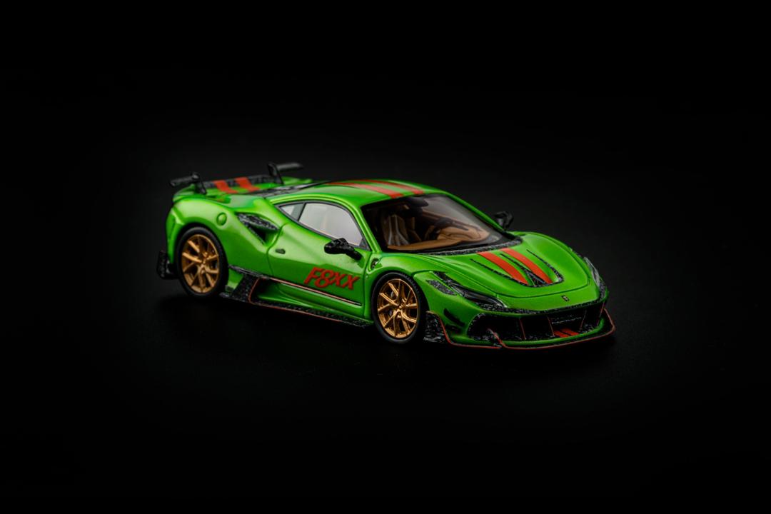 FuelMe 1:64 Ferrari F8 Tributo Mansory F8XX - Green – Horizon Diecast