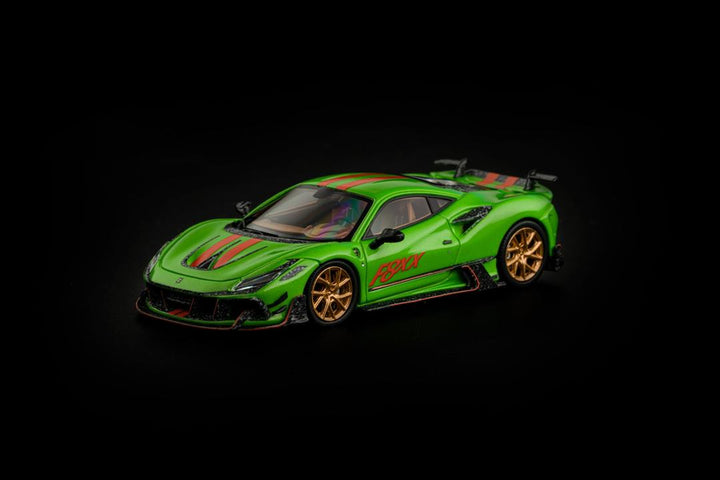 FuelMe 1:64 Ferrari F8 Tributo Mansory F8XX - Green