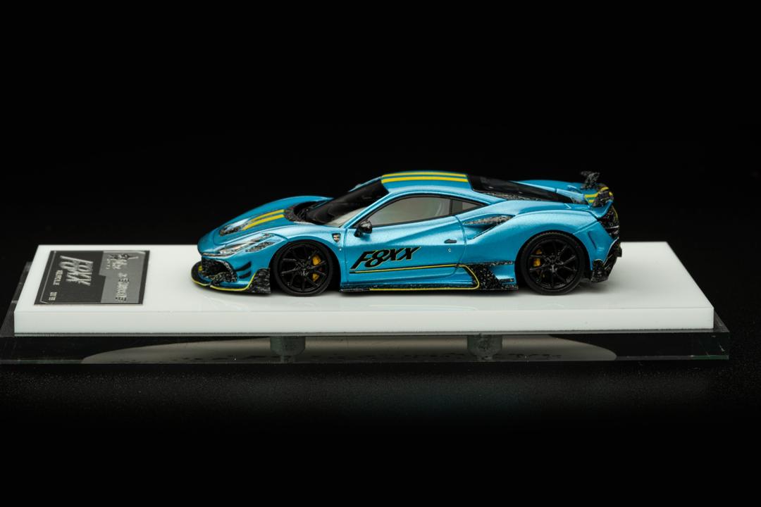 FuelMe 1:64 Ferrari F8 Tributo Mansory F8XX - Blue