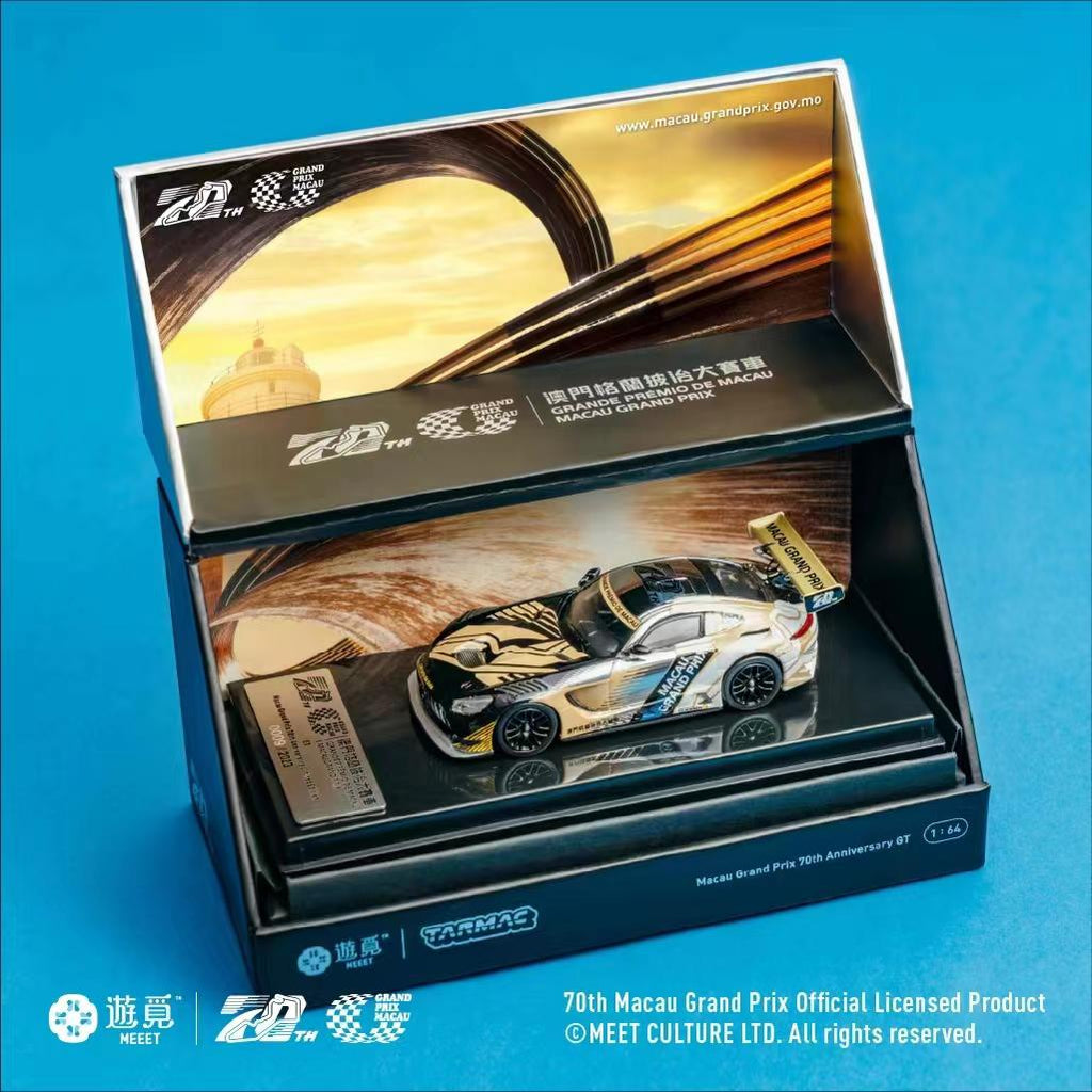 ma_gt.123です Tarmac Works x Meeet 1:64 Mercedes AMG GT3 Macau Grand Prix 70th