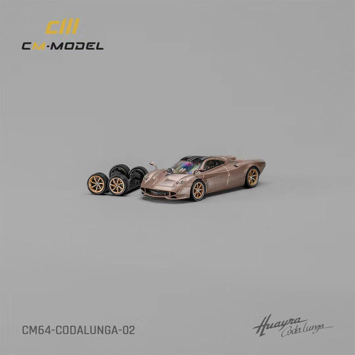 [Preorder] CM Model 1:64 Pagani Huayra Codalunga Gold