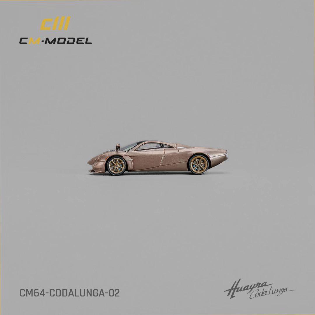 [Preorder] CM Model 1:64 Pagani Huayra Codalunga Gold