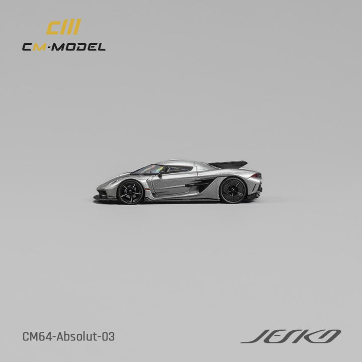 [Preorder] CM Model 1:64 Koenigsegg Jesko Absolut Metallic Gun Gray