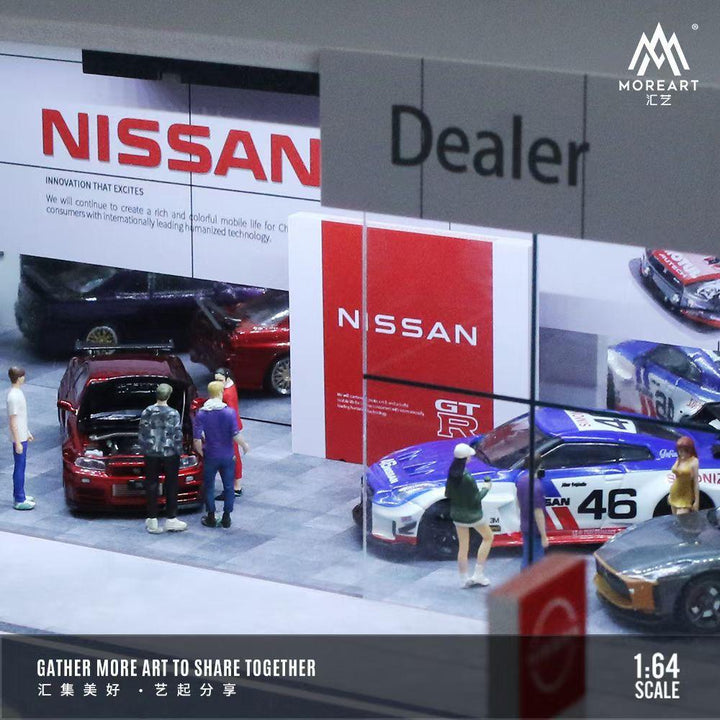 MoreArt 1:64 Nissan Showroom