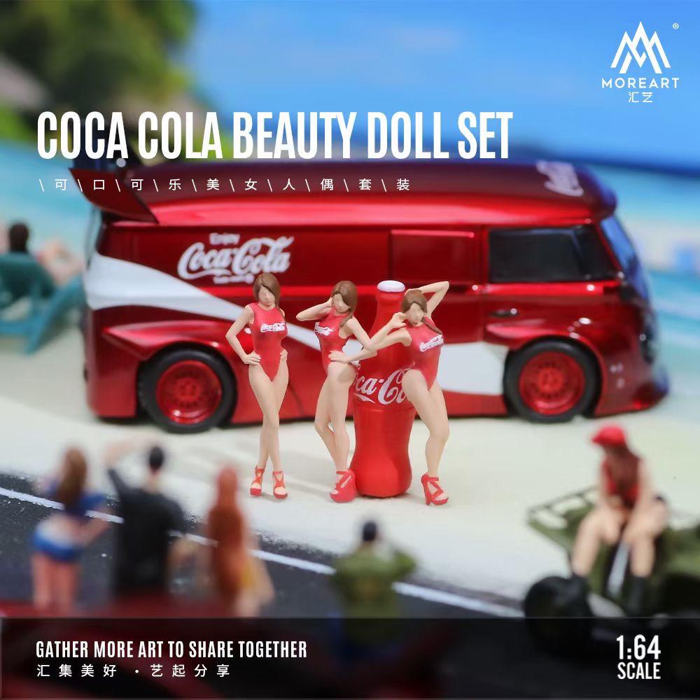 MoreArt 1:64 Coca Cola Beauty Doll Set MO222018