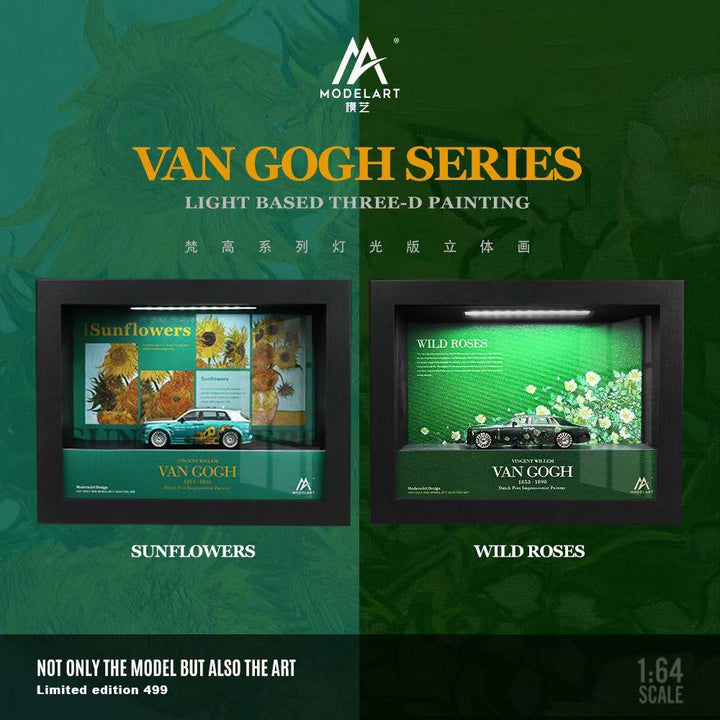 [Preorder] ModelArt 1:64 VanGogh series lighting version 3D painting