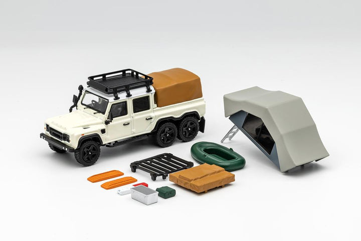 GCD 1:64 Defender 6x6 White