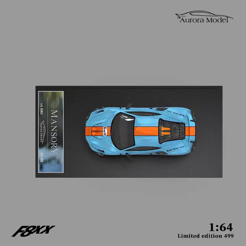 Aurora Model 1:64 Ferrari F8 Tributo Mansory GULF