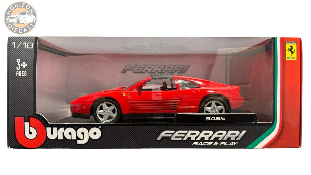 Bburago 1:18 Ferrari Race & Play – Ferrari 348 TS (red)