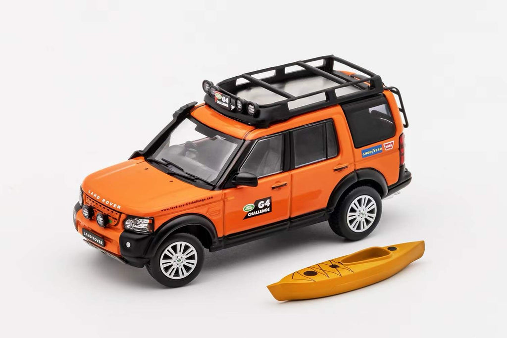 Oxford Diecast Land Rover Discovery 5 Modellauto – Maßstab 1:43, Namib Orange
