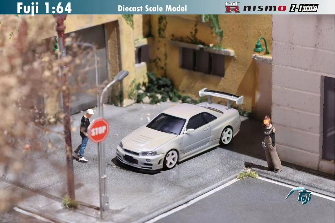 Fuji 1:64 Nissan Skyline GT-R R34- Nismo Z-Tune (3 Colors)