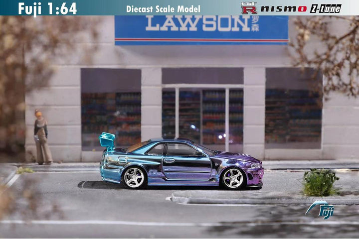 Fuji 1:64 Nissan Skyline GT-R R34- Nismo Z-Tune (3 Colors)