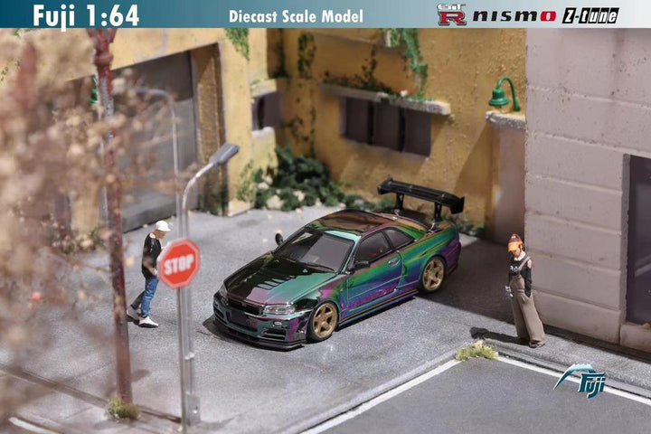 Fuji 1:64 Nissan Skyline GT-R R34- Nismo Z-Tune (3 Colors)