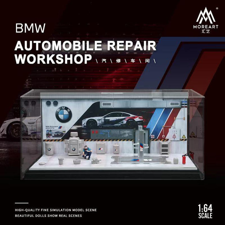 MoreArt 1:64 BMW / Mercedes Repair Shop