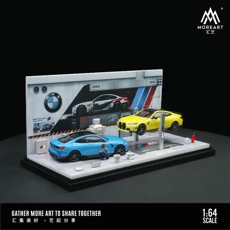 MoreArt 1:64 BMW / Mercedes Repair Shop