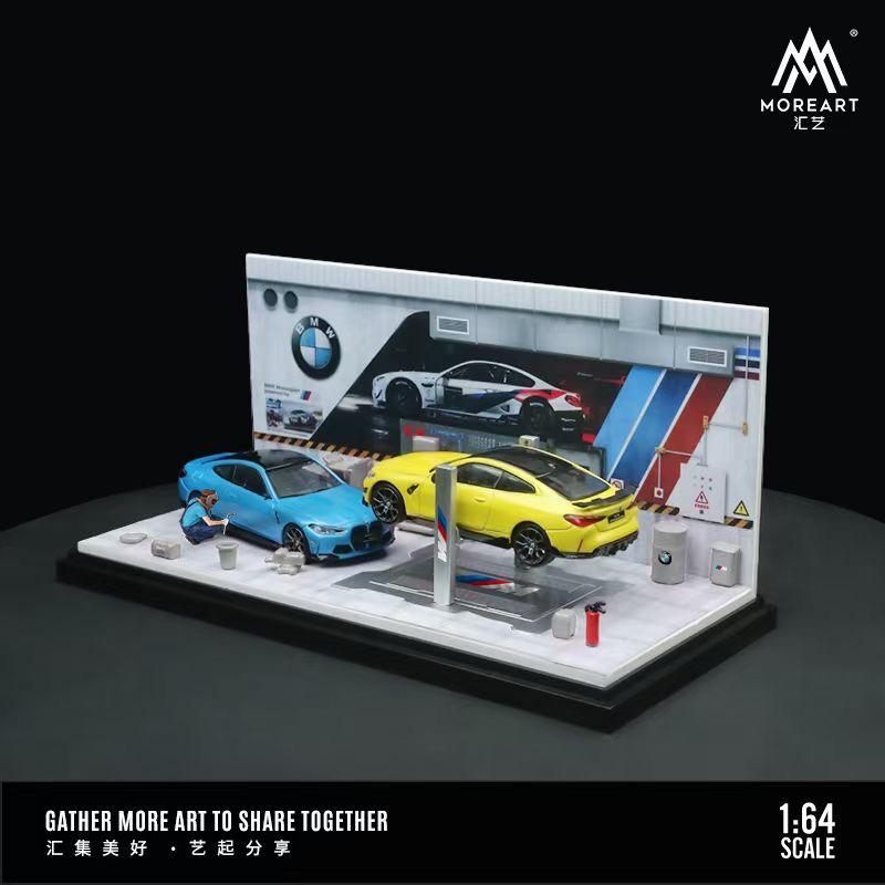 MoreArt 1:64 BMW / Mercedes Repair Shop