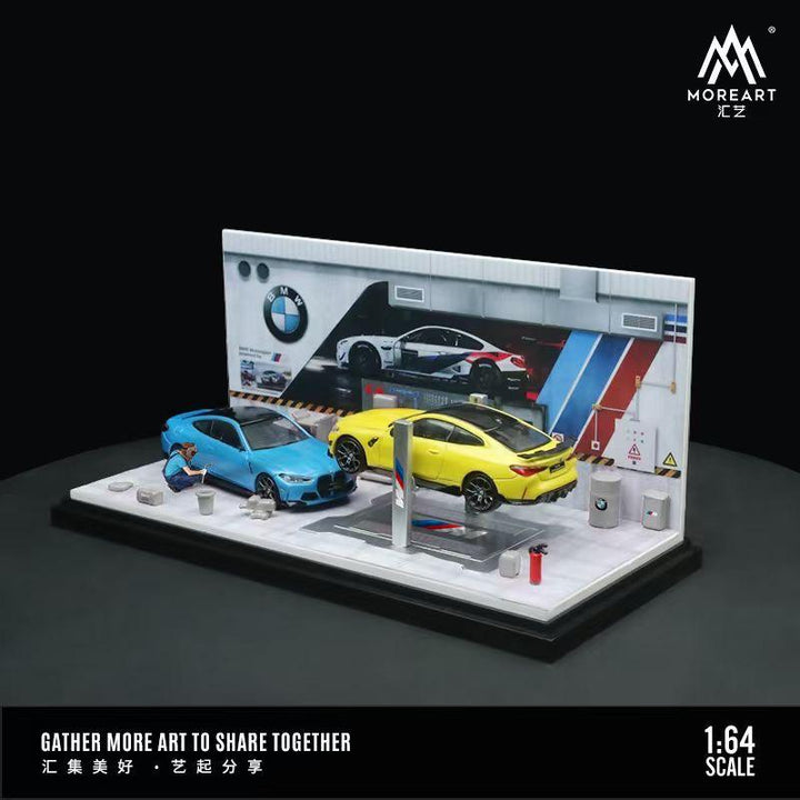 MoreArt 1:64 BMW / Mercedes Repair Shop