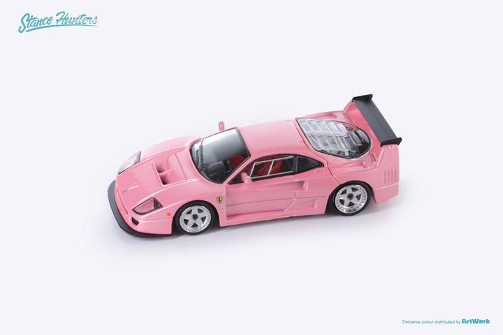 [Preorder] Stance Hunters 1:64 Ferrari F40 LM Pink