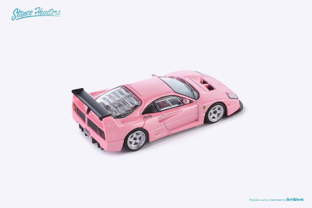 [Preorder] Stance Hunters 1:64 Ferrari F40 LM Pink
