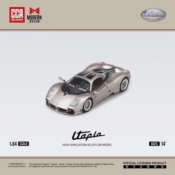 [Preorder] CCA + Modern Dream 1:64 Pagani Utopia (2 Colors)