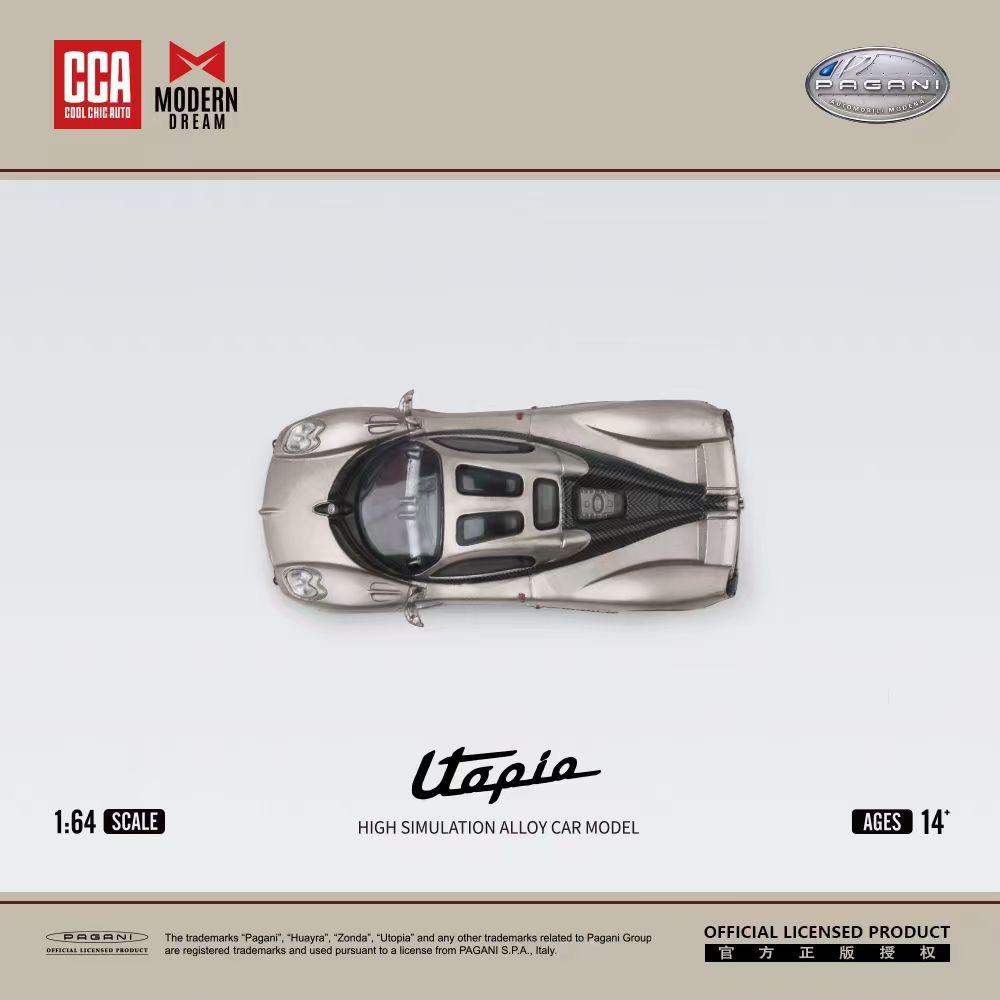 [Preorder] CCA + Modern Dream 1:64 Pagani Utopia (2 Colors)