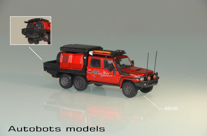 [Preorder] Autobots Models 1:64 Toyota Land Cruiser LC79 6x6 (3 Colors)
