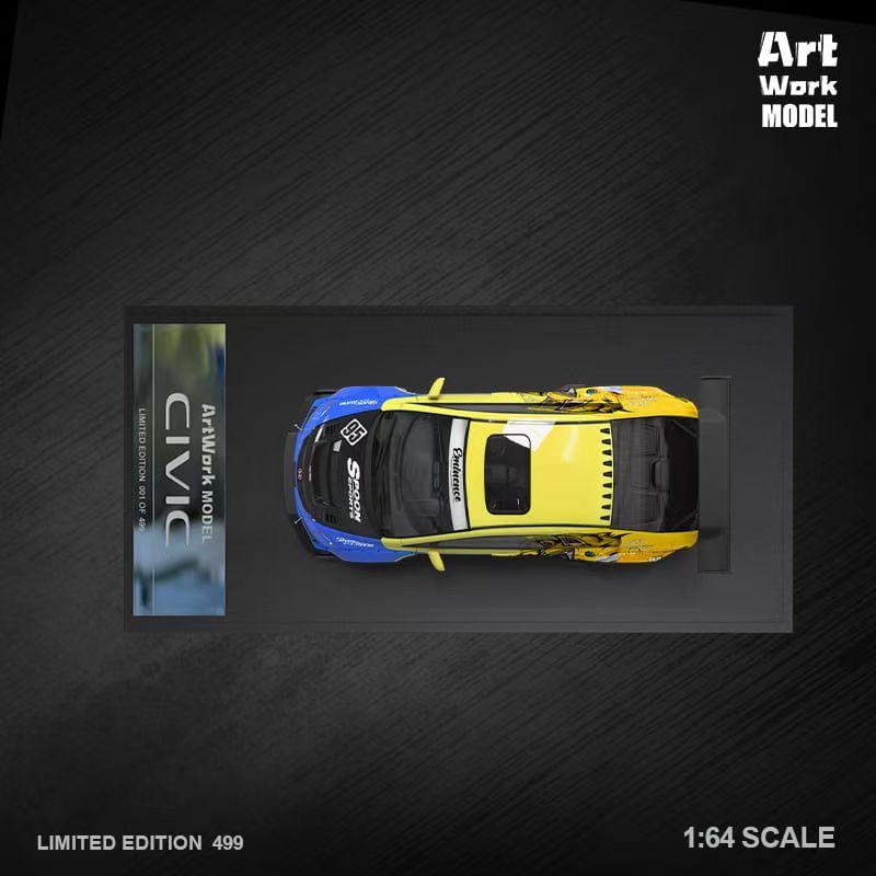 [Preorder] ArtWork Model 1:64 Honda Civic FD2 Spoon (2 Version)