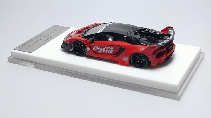 [Preorder] ScaleMini 1:64 Lamborghini LB Works Aventador GT EVO Coca-Cola