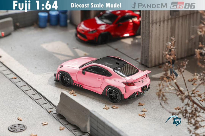 [Preorder] Fuji 1:64 Toyota Pandem GR86 Rocket Bunny Pink