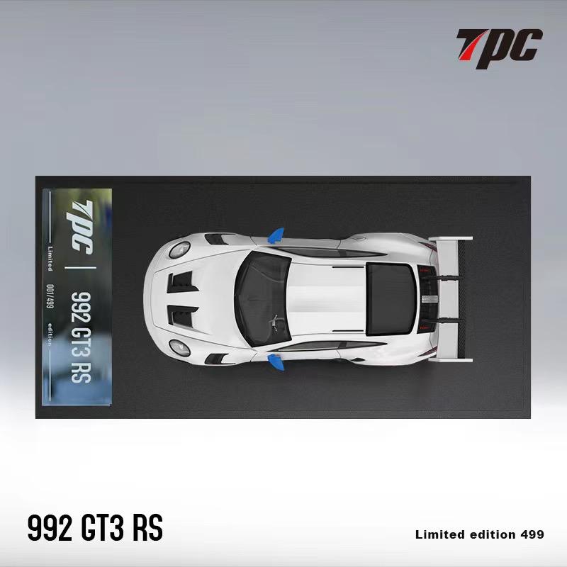 [Preorder] TPC 1:64 Porsche 911 992 GT3 RS White (2 Version)