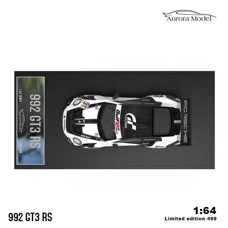 [Preorder] Aurora Model 1:64 Porsche 992 GT3 RS Gran Turismo