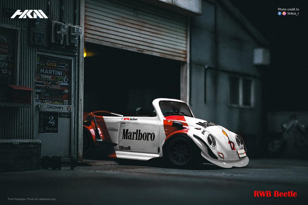 HKM 1:64 Volkswagen RWB Beetle Marlboro