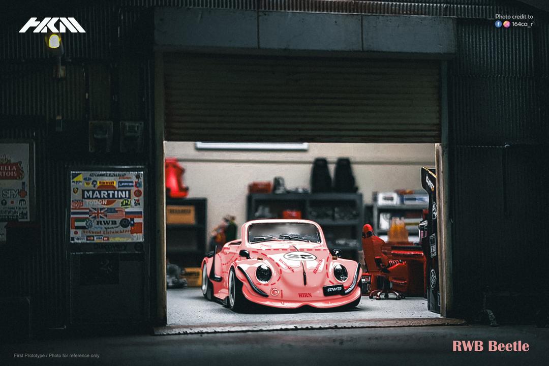 HKM 1:64 Volkswagen RWB Beetle Pink pig