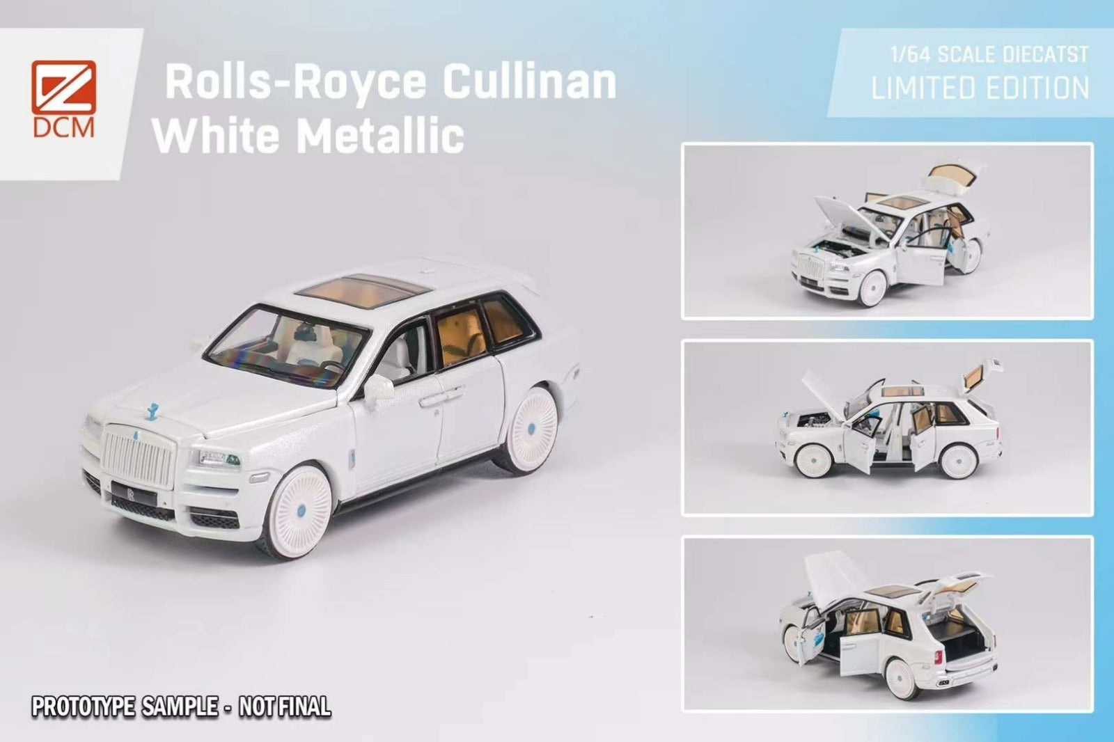 DCM 1:64 Rolls-Royce Cullinan Black Samurai – Horizon Diecast
