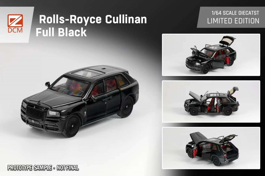 [Preorder] DCM 1:64 Rolls-Royce Cullinan Black Samurai – Horizon 