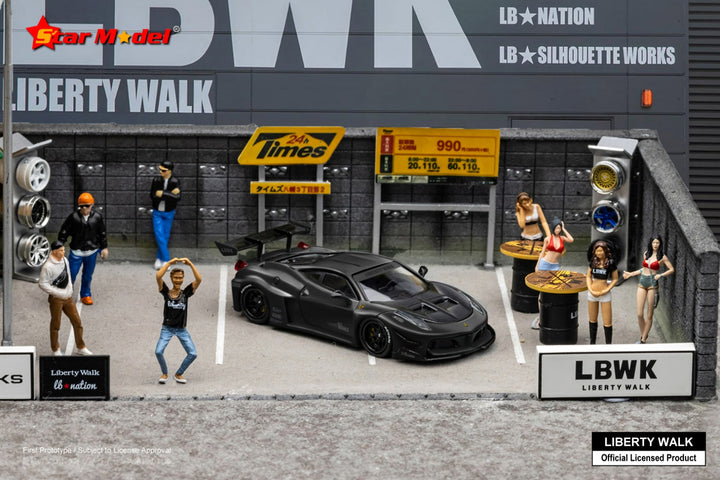 [Preorder] Star Model 1:64 Liberty Walk Ferrari 458 GT