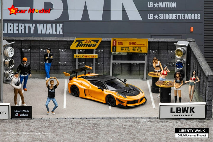 [Preorder] Star Model 1:64 Liberty Walk Ferrari 458 GT