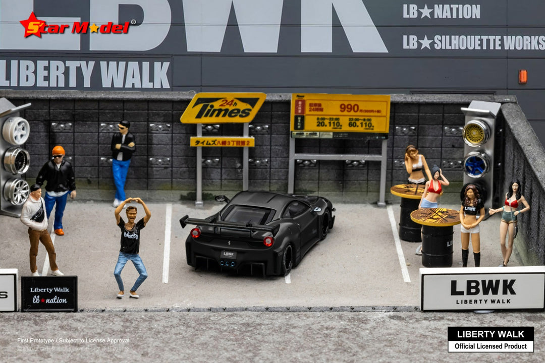 [Preorder] Star Model 1:64 Liberty Walk Ferrari 458 GT