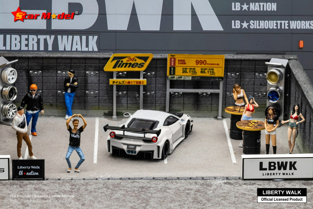 Star Model 1:64 Liberty Walk Ferrari 458 GT